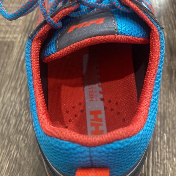 Helly Hansen tech performance runners. Size7.5 blue/orange - Picture 6 of 7